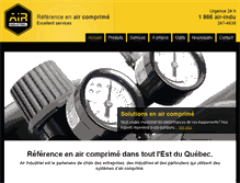 Tablet Screenshot of airindustriel.com